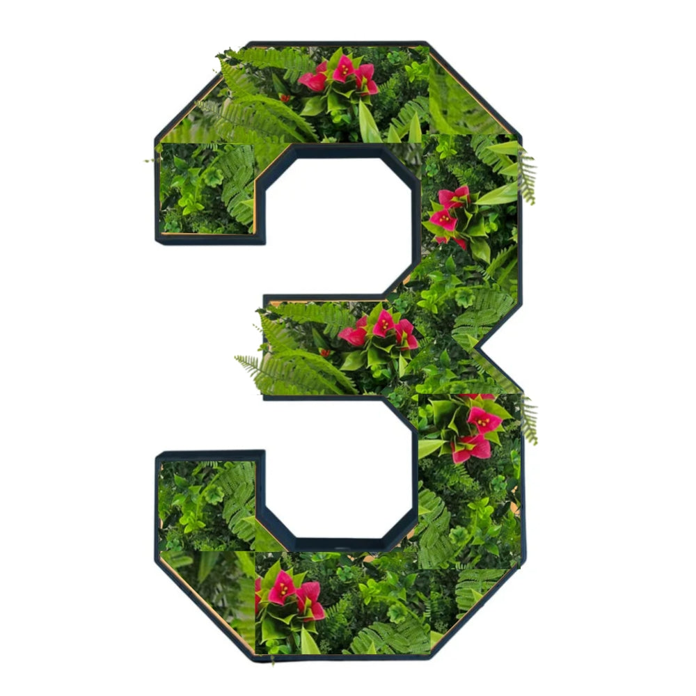 Cijfers met planten - 3