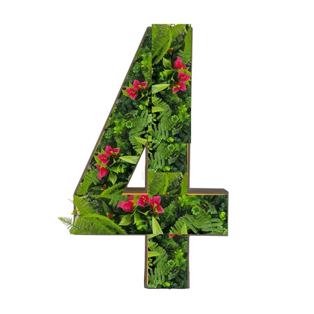 Cijfers met planten - 4