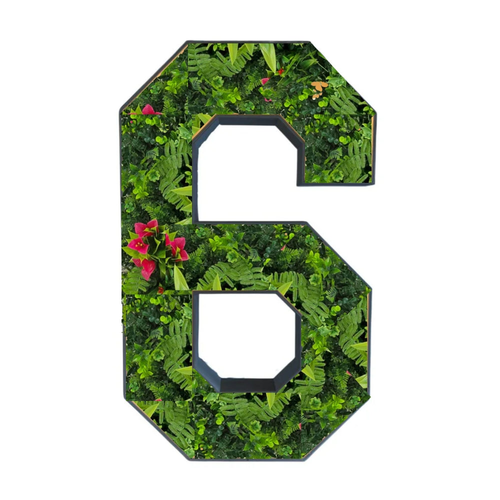 Cijfers met planten - 6