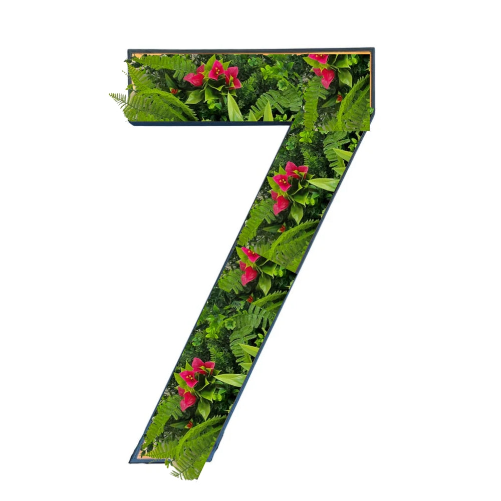 Cijfers met planten - 7