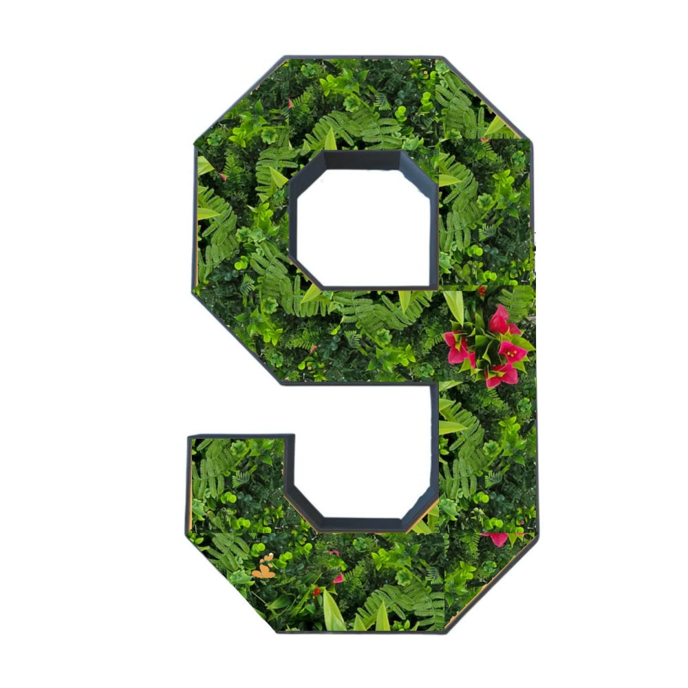 Cijfers met planten - 9