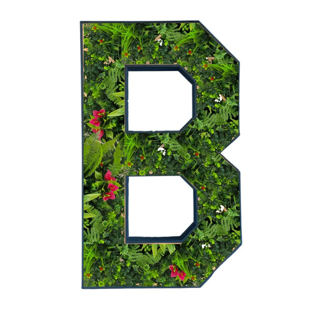 Letters met planten - B
