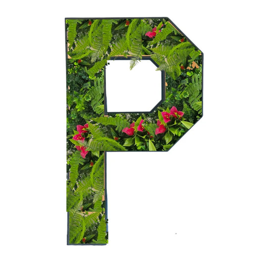 Letters met planten - P