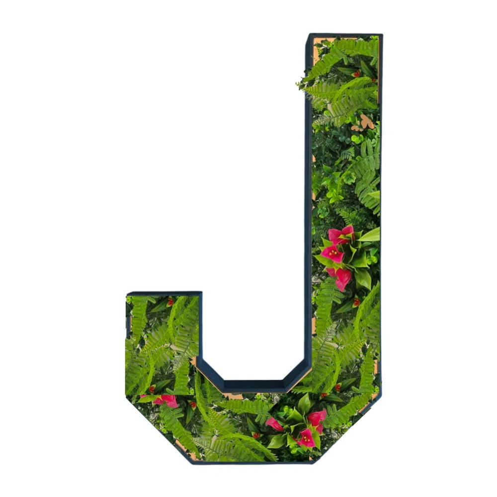 Letters met planten - J