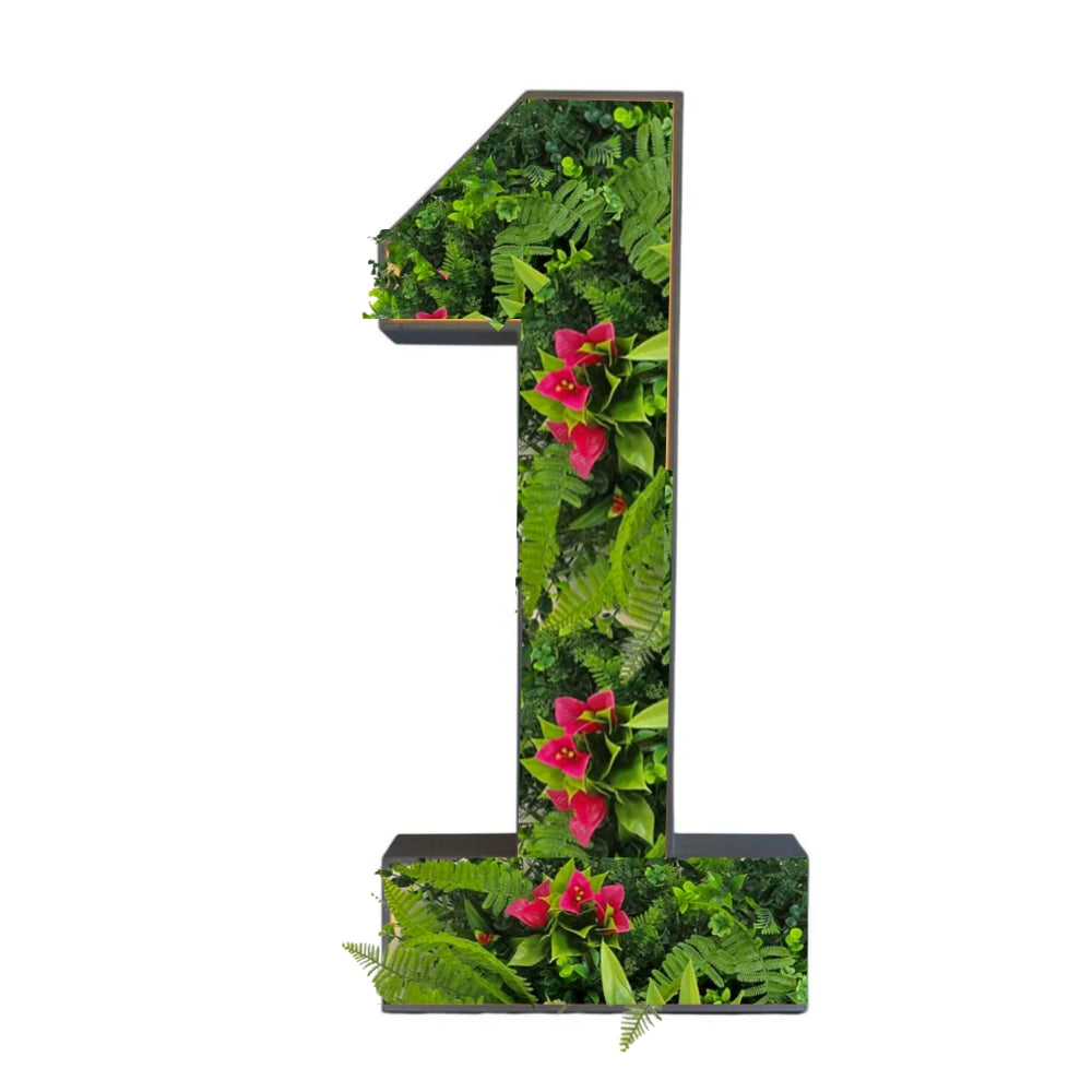 Cijfers met planten - 1