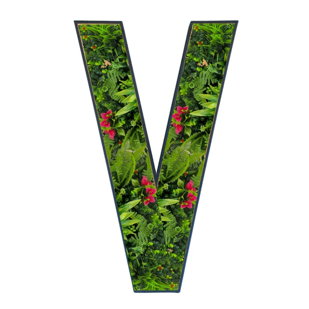Letters met planten - V