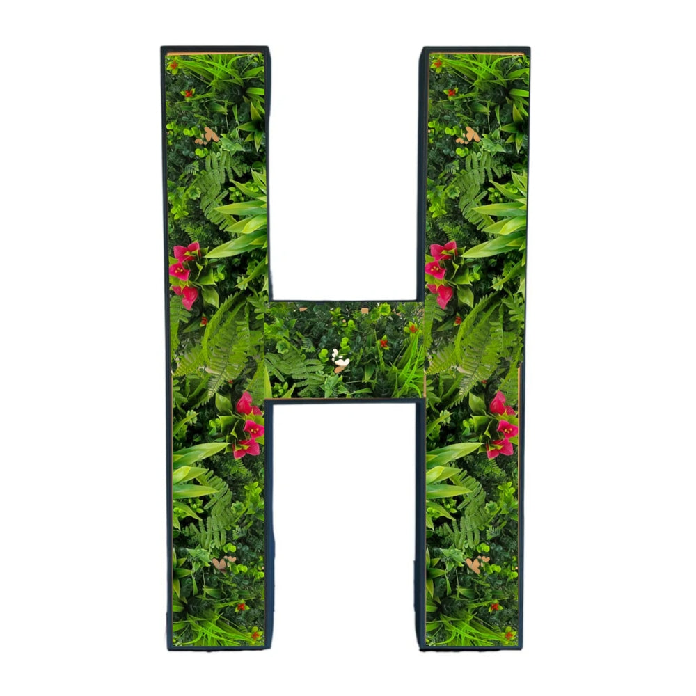 Letters met planten - H