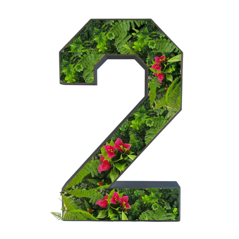 Cijfers met planten - 2