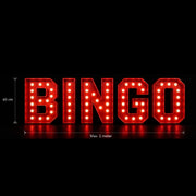 XLG-60 / "BINGO" - Verkoop - Lichtletter in RAL-kleur naar keuze