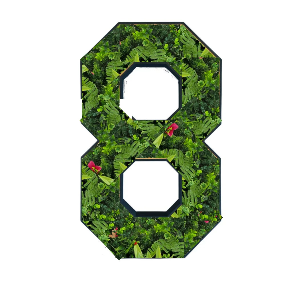 Cijfers met planten - 8