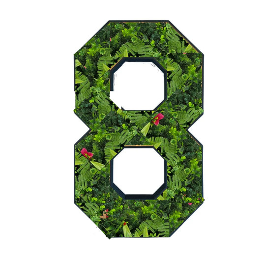 Cijfers met planten - 8