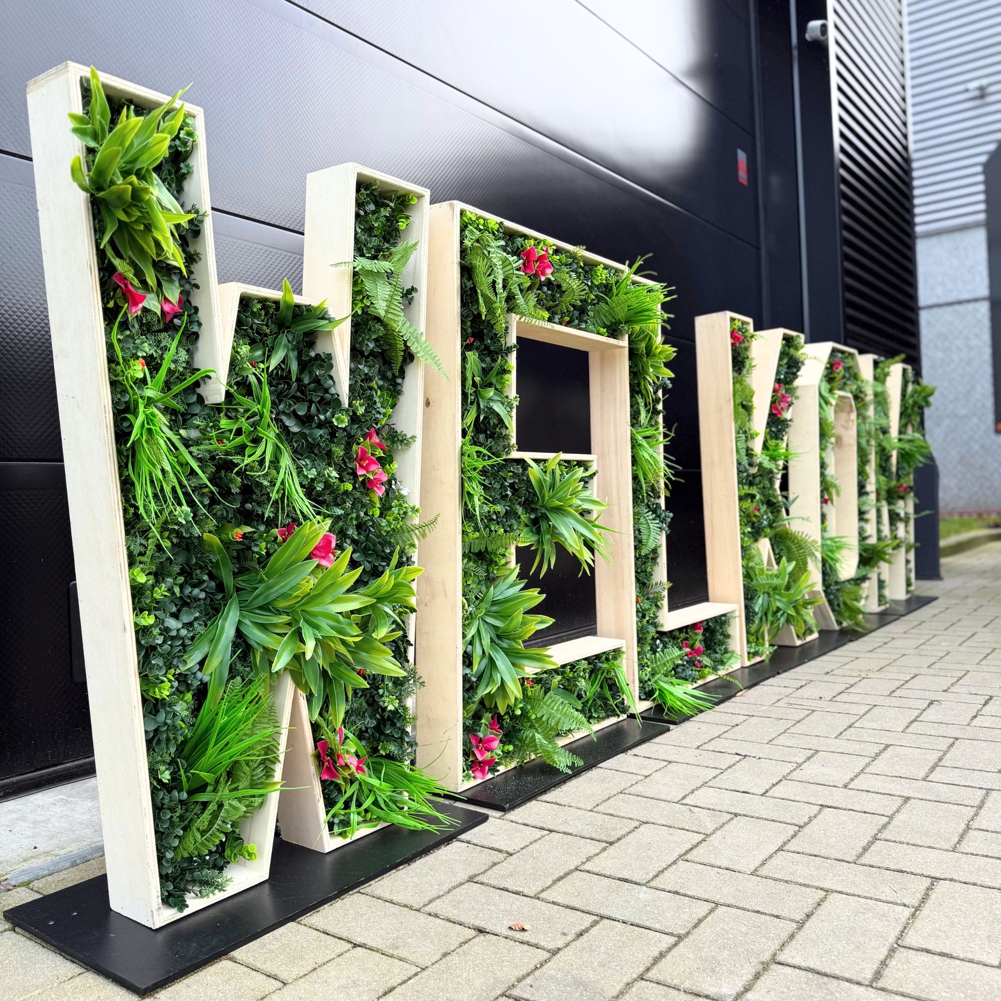 Letters met planten - W