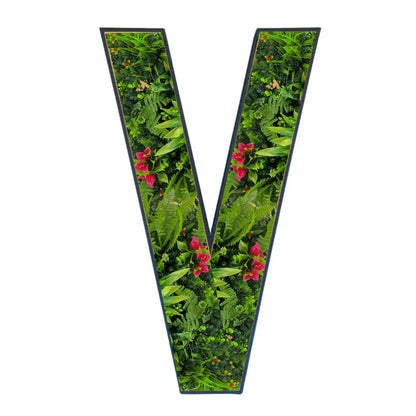 Letters met planten - V