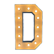 Lichtletter D (Verhuur / 100CM hoog)
