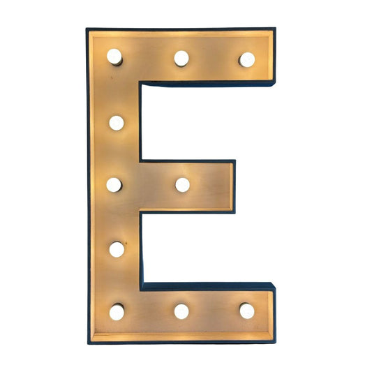 Lichtletter E (Verhuur / 100CM hoog)