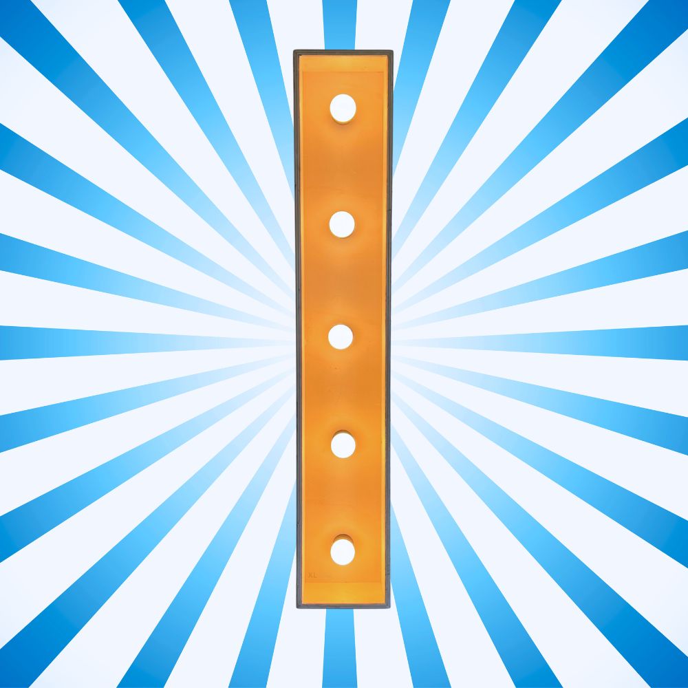 Lichtletter I (Verhuur / 100CM hoog)