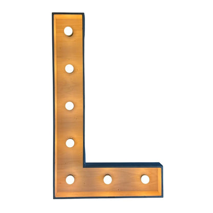 Lichtletter L (Verhuur / 100CM hoog)