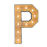 Lichtletter P (Verhuur / 100CM hoog)