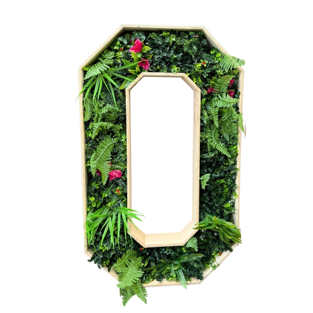 Letters met planten - 0